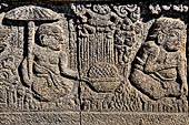 Candi Panataran - central platform called Pendopo Terrace is richly decorated with reliefs and nagas.